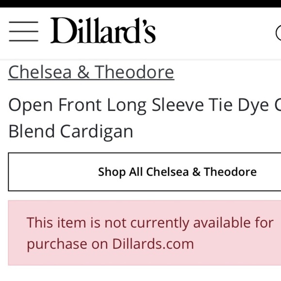 Chelsea and Theodore Long Tie Dyed Cardigan - Picture 12 of 13